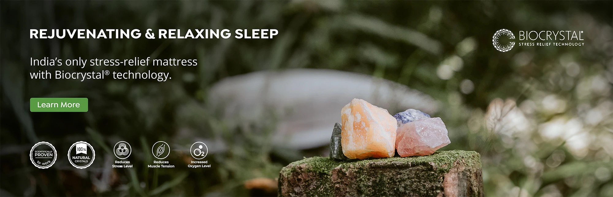 Biocrystal Stress Relief Technology